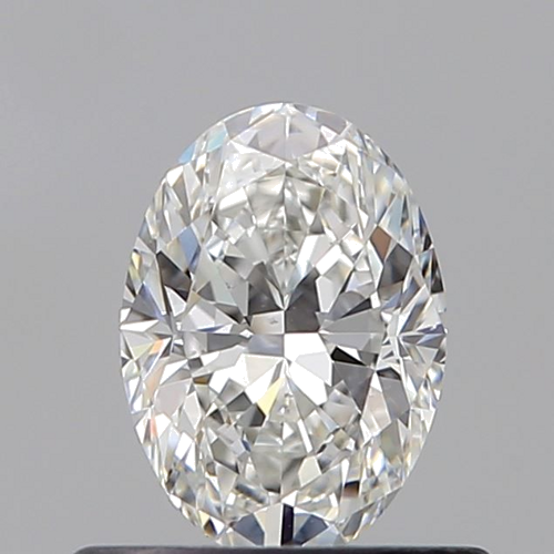 0.54 carat F-SI1 Natūralus Oval Deimantas (1)