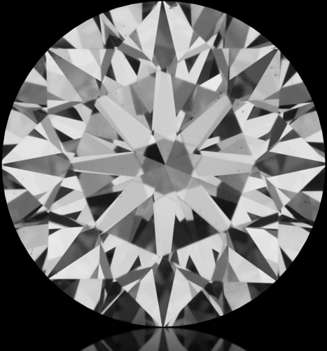 0.53 carat H-VS2 Excellent cut Natūralus Round Deimantas (1)