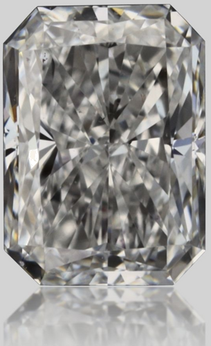 0.3 carat E-SI1 Natūralus Radiant Deimantas (1)
