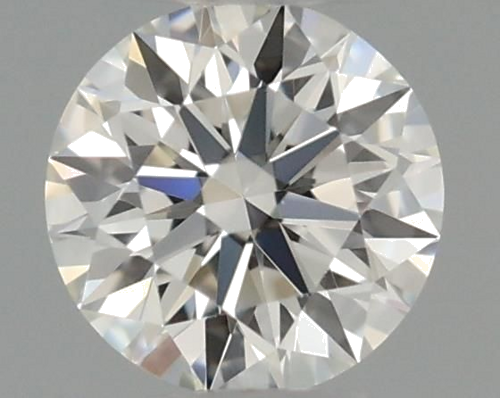 0.18 carat H-VVS1 Excellent cut Natūralus Round Deimantas (1)