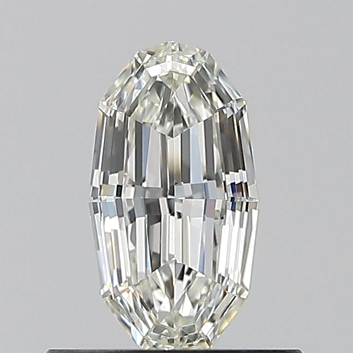 0.54 carat H-VVS1 Natūralus Oval Deimantas (1)