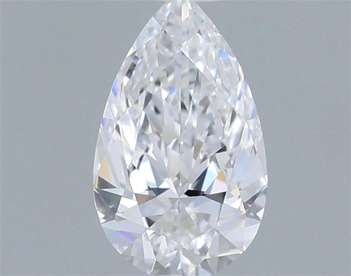 0.31 carat D-VS2 Natūralus Pear Deimantas (1)