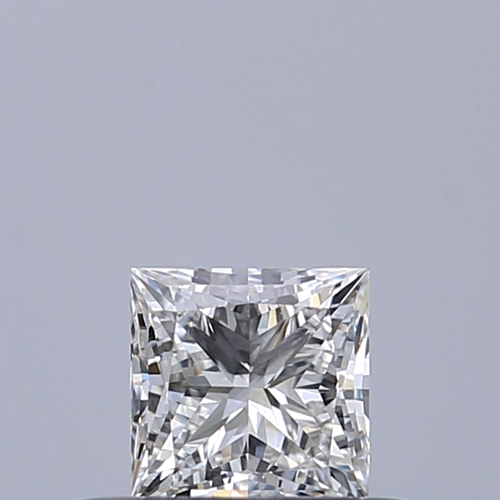 0.33 carat E-VVS1 Natūralus Princess Deimantas (1)