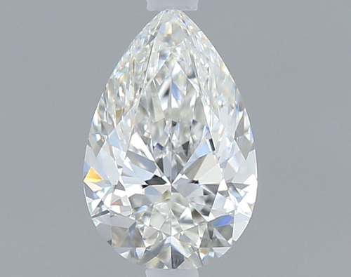 0.4 carat F-VVS1 Natūralus Pear Deimantas (1)