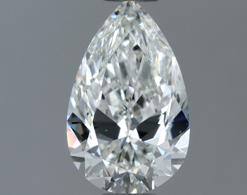 0.62 carat H-VS2 Natūralus Pear Deimantas (1)