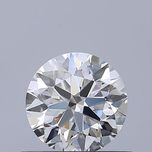 0.56 carat F-VVS1 Excellent cut Natūralus Round Deimantas (1)