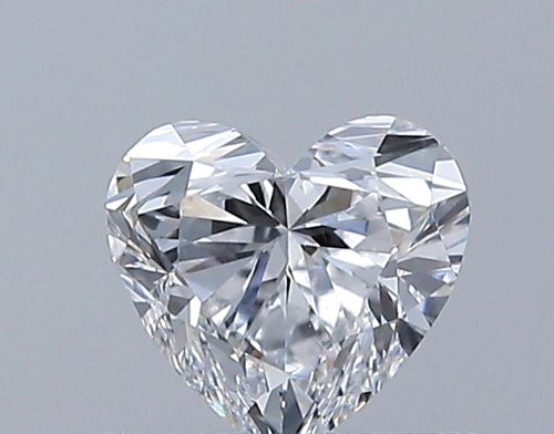0.5 carat D-VS2 Natūralus Heart Deimantas (1)