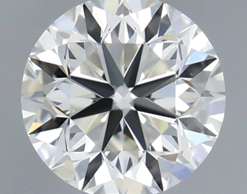 0.45 carat I-VVS2 Very Good cut Natūralus Round Deimantas (1)