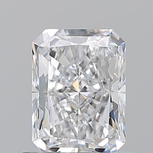 1.01 carat D-SI1 Natūralus Radiant Deimantas (1)