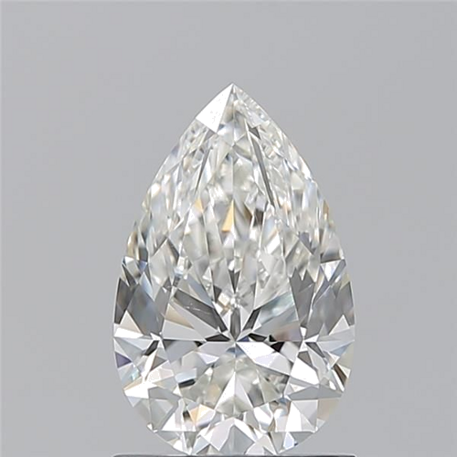 1.2 carat H-VS2 Natūralus Pear Deimantas (1)