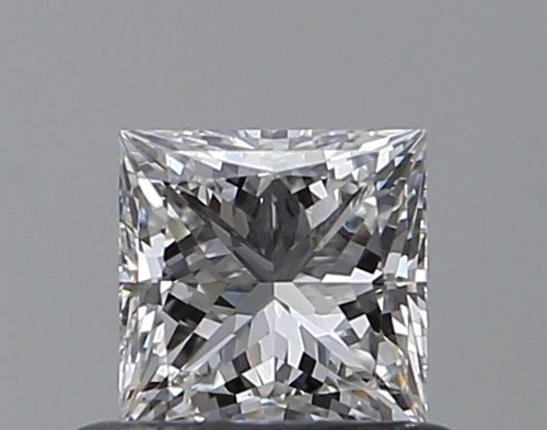 0.53 carat E-VS1 Natūralus Princess Deimantas (1)