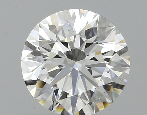0.51 carat F-SI1 Excellent cut Natūralus Round Deimantas (1)