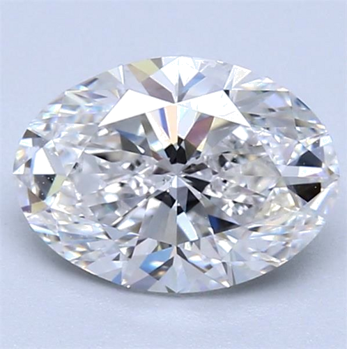 1.41 carat G-SI1 Natūralus Oval Deimantas (1)