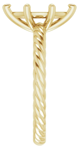 Sužadėtuvių Žiedas „Solitaire“ 585 Geltonojo Aukso Marquise 10mm x 5mm (4)