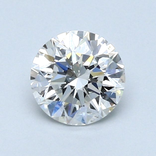 0.82 carat F-SI2 Very Good cut Natūralus Round Deimantas (1)