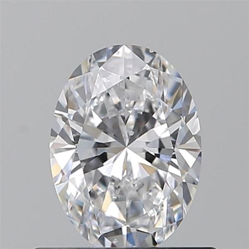 0.7 carat D-SI2 Natūralus Oval Deimantas (1)
