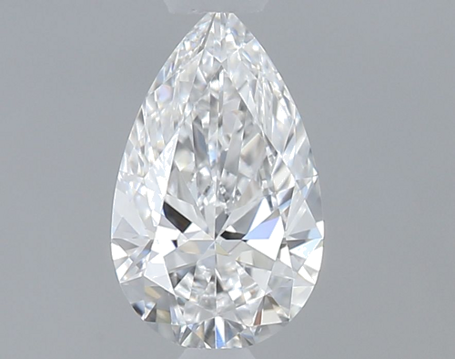 0.31 carat E-VVS1 Natūralus Pear Deimantas (1)
