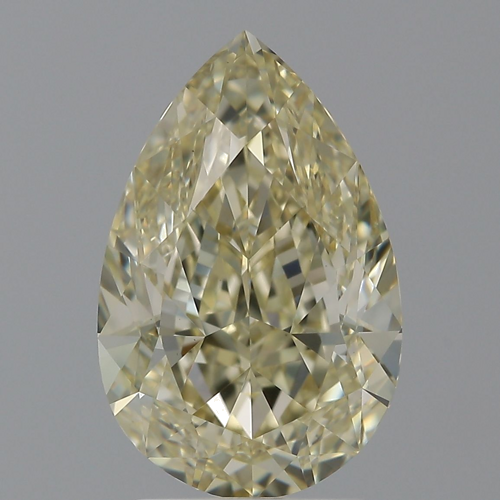 3.25 carat Fancy Brownish Yellow-VS1 Natūralus Pear Deimantas (1)
