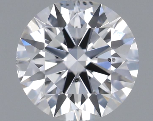 0.56 carat E-SI2 Very Good cut Natūralus Round Deimantas (1)