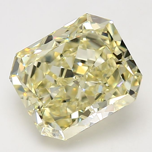 5.01 carat Fancy Yellow-VS1 Natūralus Radiant Deimantas (1)