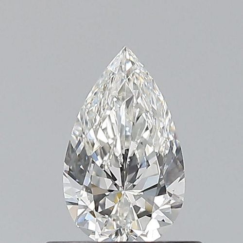 0.5 carat G-VS1 Natūralus Pear Deimantas (1)