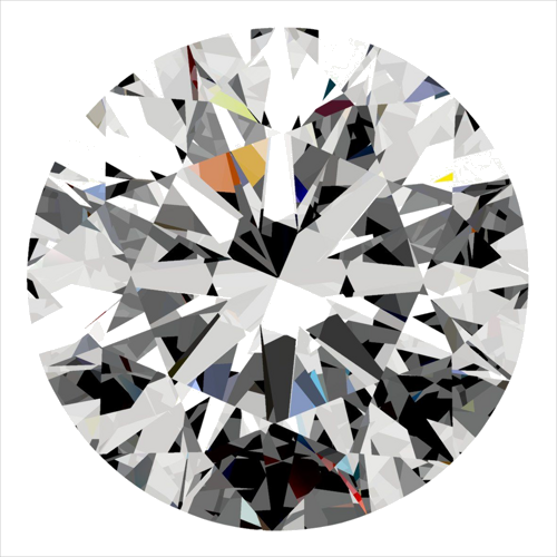 0.32 carat G-VVS1 Excellent cut Natūralus Round Deimantas (1)