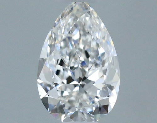 0.34 carat E-VS1 Natūralus Pear Deimantas (1)