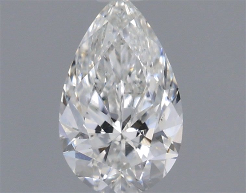 0.31 carat E-SI1 Natūralus Pear Deimantas (1)