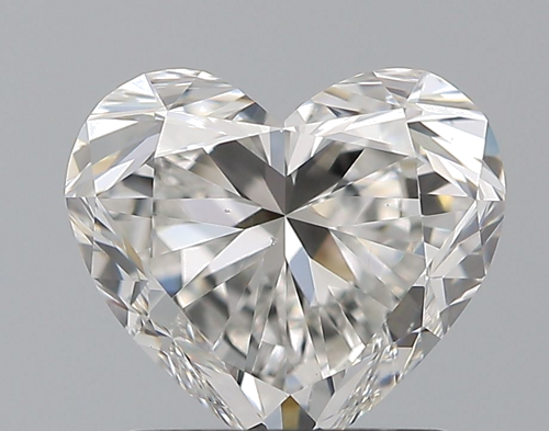 1.21 carat G-VS2 Natūralus Heart Deimantas (1)
