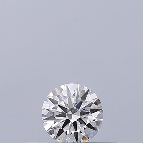0.19 carat F-VVS1 Excellent cut Natūralus Round Deimantas (1)