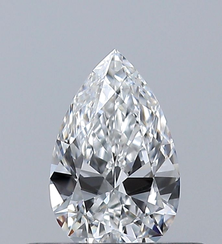0.32 carat E-VVS1 Natūralus Pear Deimantas (1)