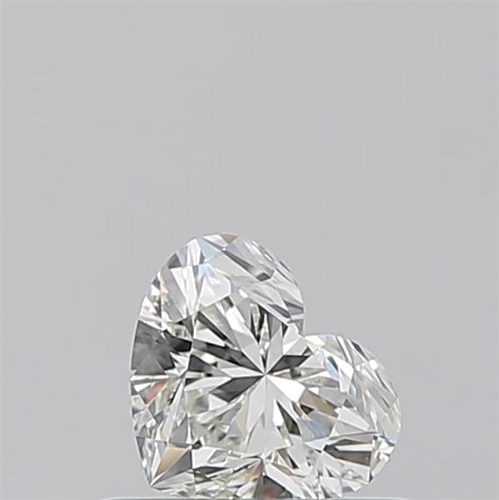 0.5 carat I-VVS2 Natūralus Heart Deimantas (1)