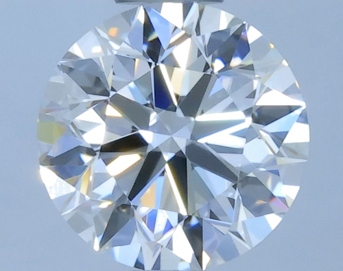 0.5 carat F-VVS1 Excellent cut Natūralus Round Deimantas (1)