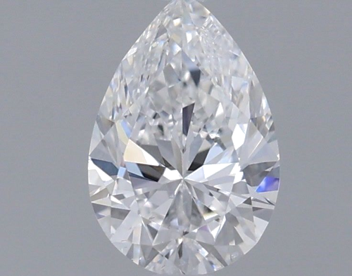 0.51 carat D-VS2 Natūralus Pear Deimantas (1)