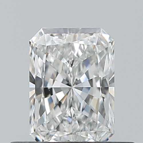 0.5 carat E-VS2 Natūralus Radiant Deimantas (1)