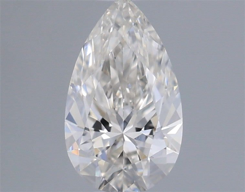 0.23 carat I-VVS1 Natūralus Pear Deimantas (1)