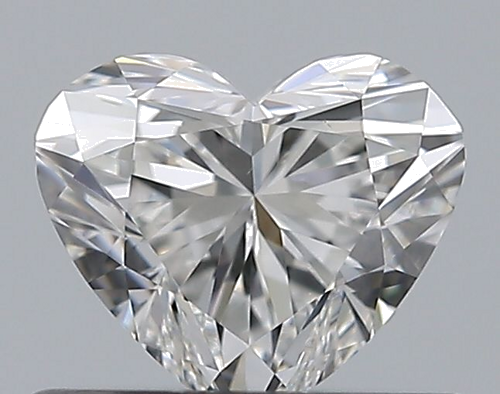 0.47 carat E-VS1 Natūralus Heart Deimantas (1)