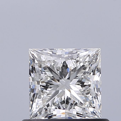 0.72 carat G-VVS2 Natūralus Princess Deimantas (1)