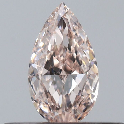 0.25 carat Fancy Light Brown-SI1 Natūralus Pear Deimantas (1)