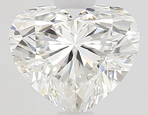 0.75 carat G-VVS2 Natūralus Heart Deimantas (1)