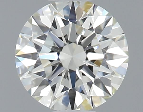 0.42 carat J-VVS2 Excellent cut Natūralus Round Deimantas (1)