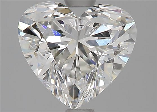 1.8 carat G-SI1 Natūralus Heart Deimantas (1)