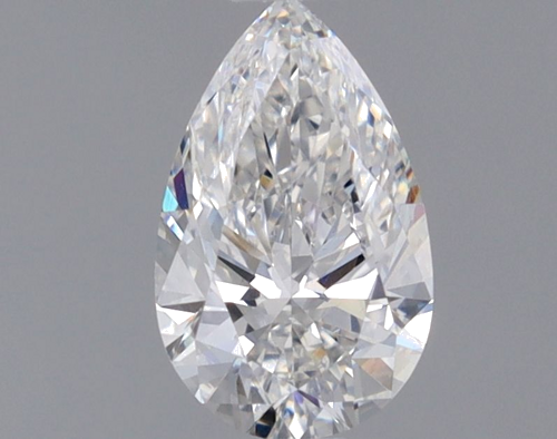 0.5 carat E-VS2 Natūralus Pear Deimantas (1)