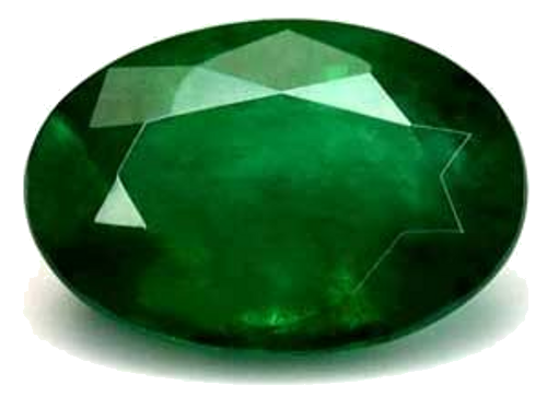 0.54 carat GREEN Oval Smaragdas (1)