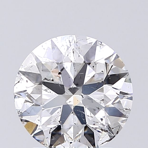 1.7 carat E-SI2 Excellent cut Natūralus Round Deimantas (1)