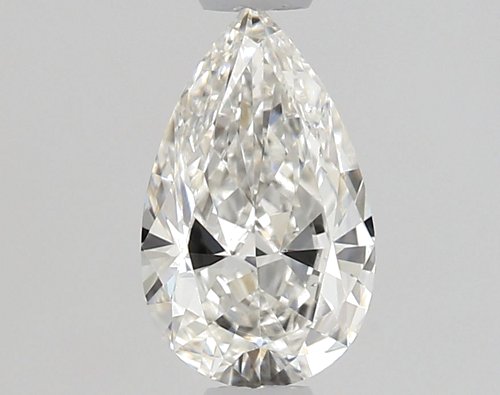 0.5 carat G-VS2 Natūralus Pear Deimantas (1)