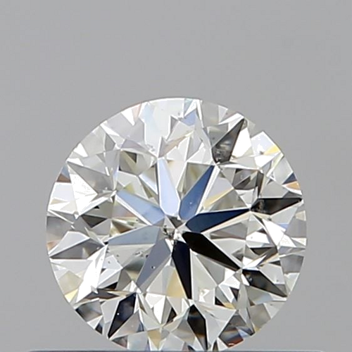 0.51 carat J-SI1 Very Good cut Natūralus Round Deimantas (1)