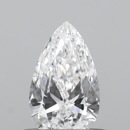 0.4 carat D-VS1 Natūralus Pear Deimantas (1)