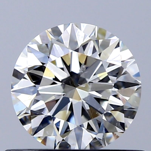 0.59 carat G-SI2 Excellent cut Natūralus Round Deimantas (1)