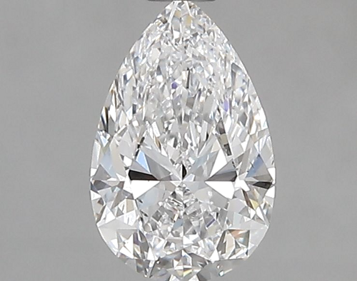0.81 carat D-VS2 Natūralus Pear Deimantas (1)